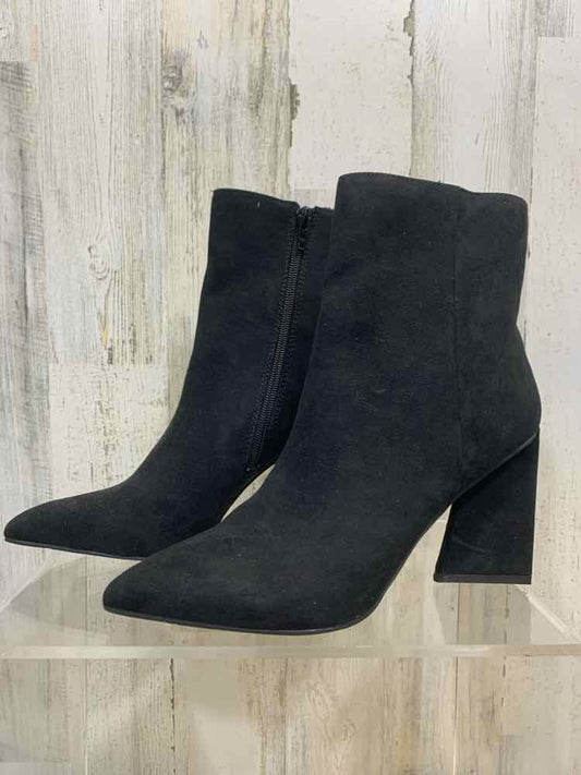 NWT BAR lll SHOES Shoe Size 7.5 Black Solid BLOCK HEEL Shoes/BLACK ANKLE BLOCK H