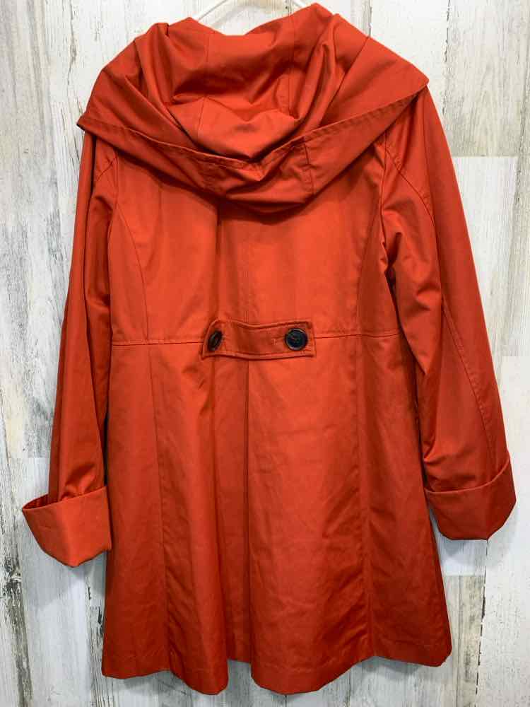 PRE-OWNED JONES NEW YORK Size M JACKETS / COATS RUST LONG Jacket