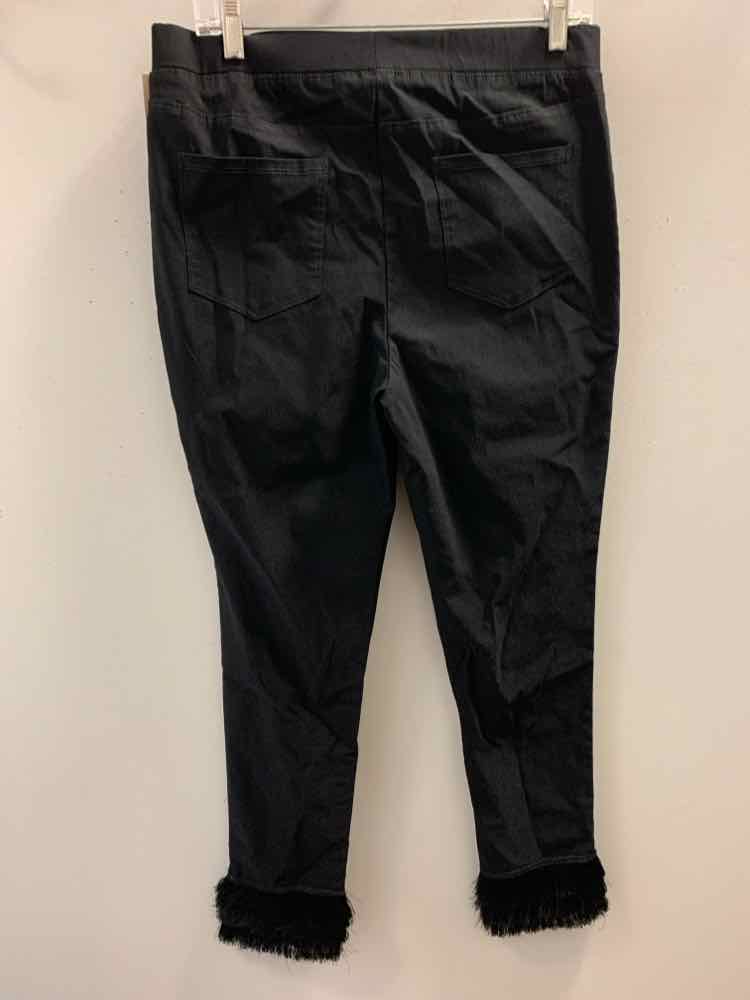 Size 12 JOSEPH RIBKOFF BOTTOMS Black Pants