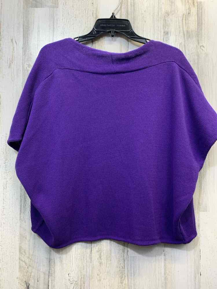 COLDWATER CREEK Tops Size L Purple SHRUG Cardigan