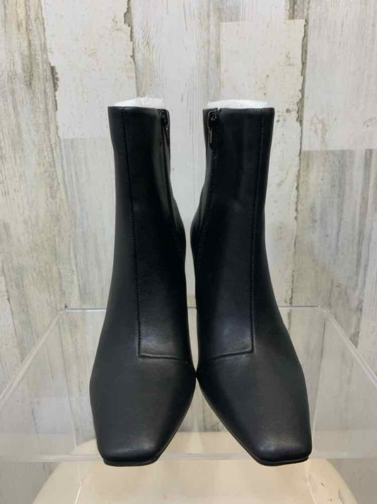 NWT ALFANI SHOES Shoe Size 5 Black SQUARE FRONT Boots