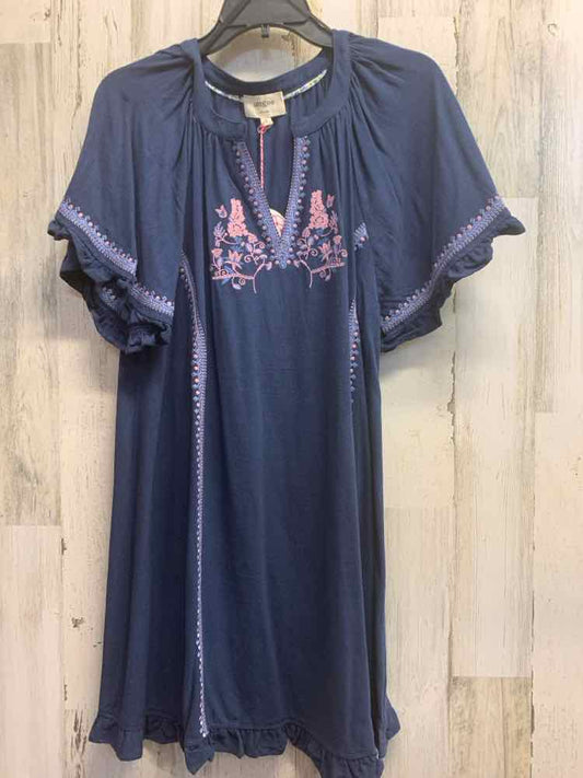 NWT UMGEE Dresses and Skirts Size S NAVY/LIGHT BLUE/PINK Floral SUNDRESS Dress/N