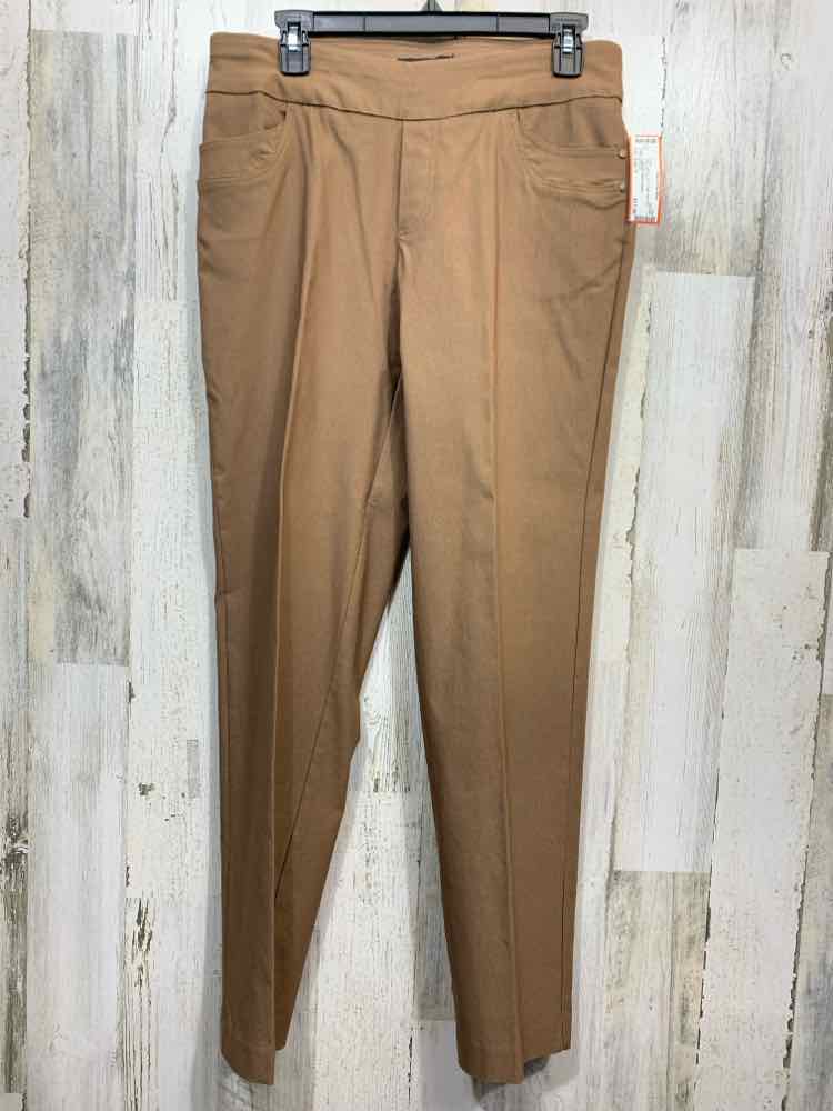 PRE-OWNED NTOUCH Size 6 BOTTOMS MOCHA STRAIGHT LEG Pants