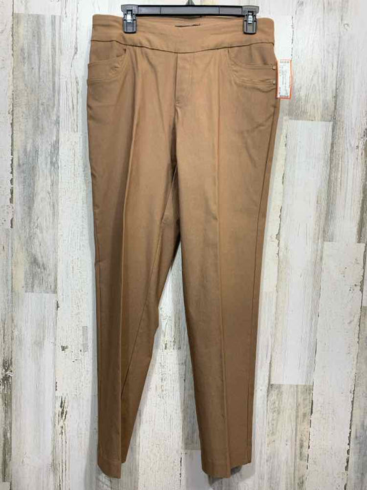 PRE-OWNED NTOUCH Size 6 BOTTOMS MOCHA STRAIGHT LEG Pants