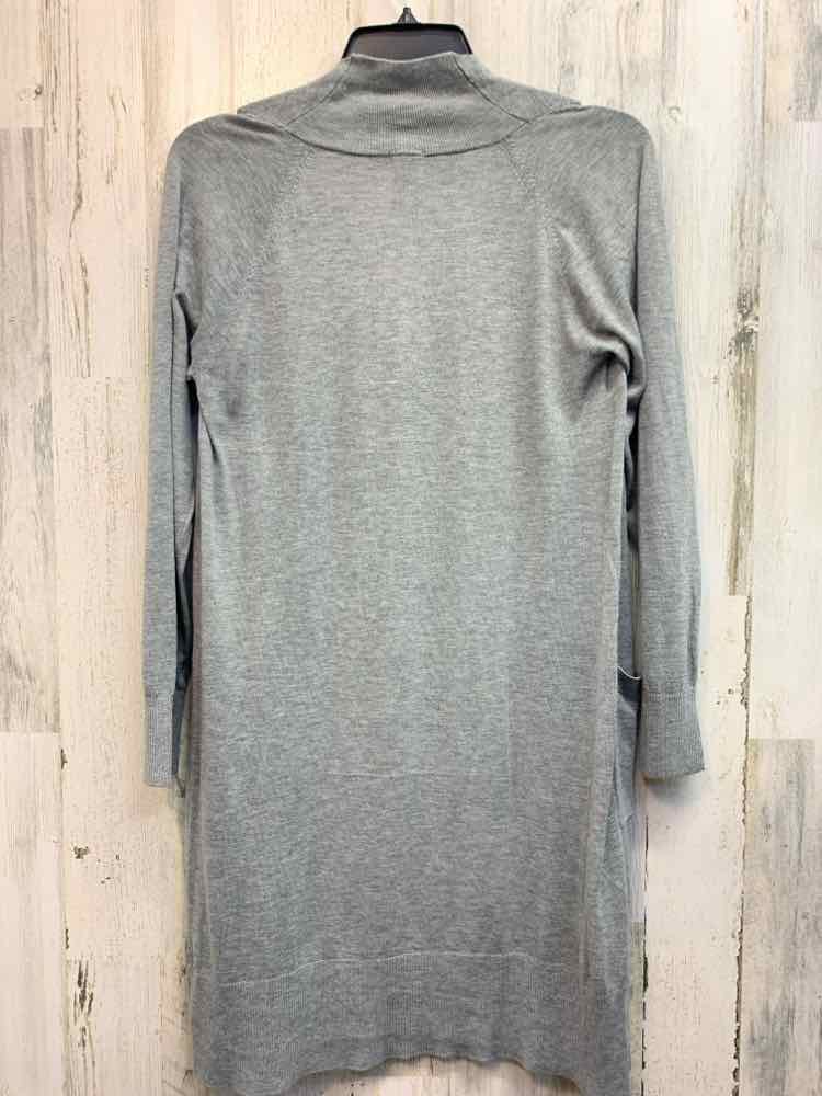 NWT A NEW DAY Tops Size S Gray Solid CARDIGAN Cardigan/GRAY LONG SLEEVE OPEN FRO