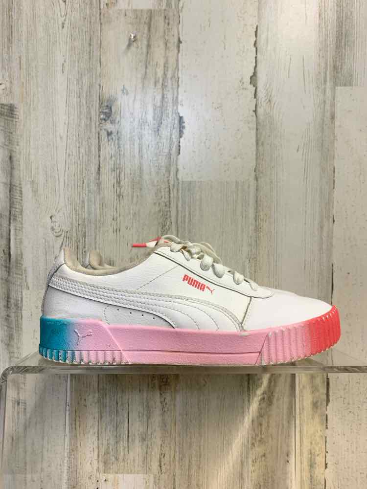 PRE-OWNED PUMA SHOES Shoe Size 6.5 White Shoes