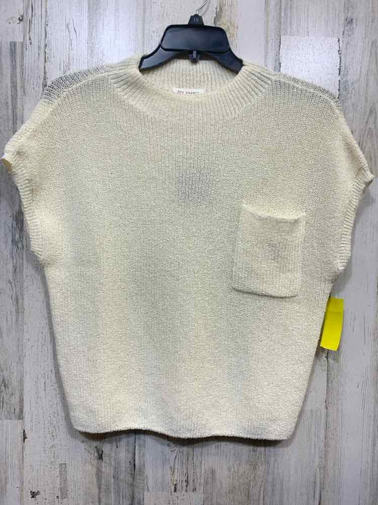 NWT BLU PEPPER Tops Size L SAGE CAP SLEEVE/MOCK NECK/RIB KNIT Blouse