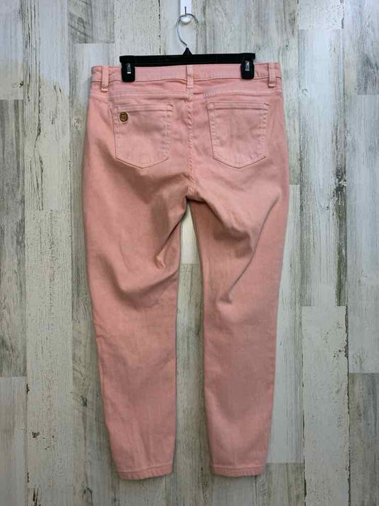 NWT Size 10 MICHAEL KORS BOTTOMS Peach SKINNY Jeans