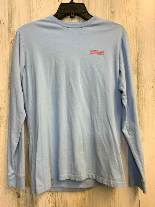VINEYARD VINES Tops Size XL LT BLUE LONG SLEEVES TOP