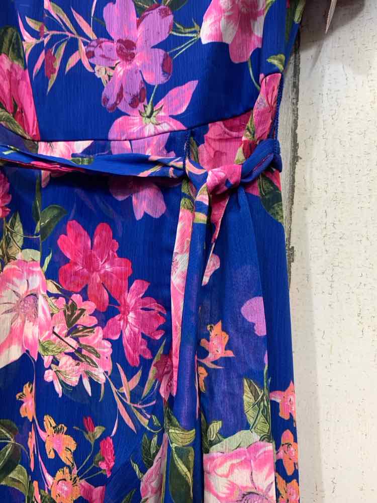 NWT JESSICA HOWARD Dresses and Skirts Size 6P BLU/PNK Flora/ HI-LOl Dress
