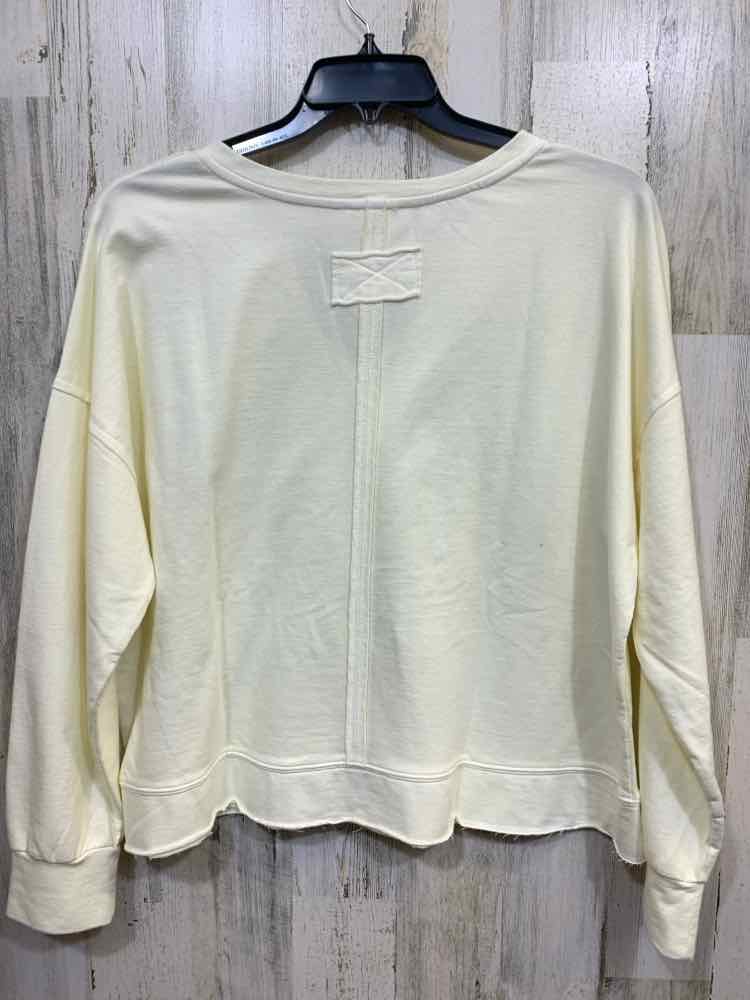 NWT BLU PEPPER Size L Tops WHT/BLUE Stripe LONG SLEEVES PULL OVER