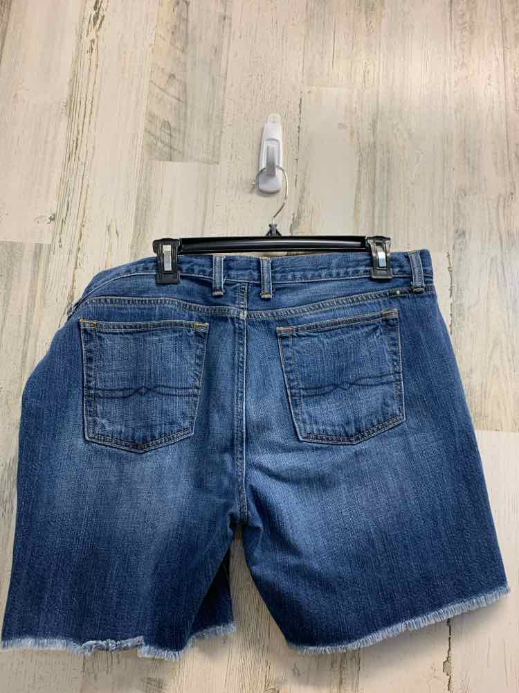 PRE-OWNED Size 12 LUCKY BRAND BOTTOMS MEDIUM BLUE DENIM Shorts