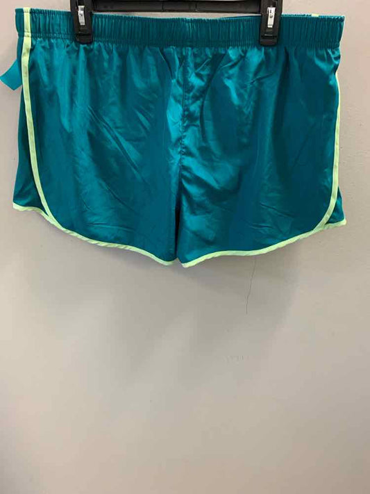 Size XXL MEMBER'S MARK Activewear TEAL/GRN Shorts