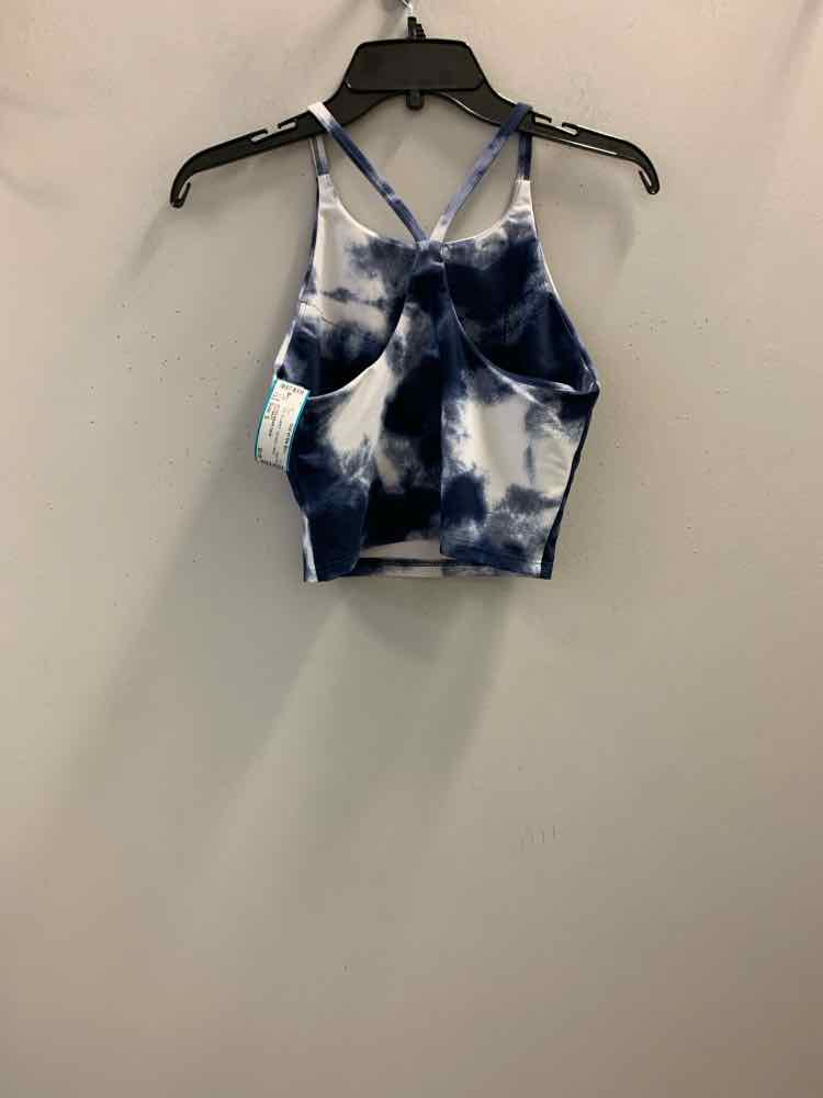 OLD NAVY Tops Size S BLU/WHT TIE DYE T BACK TOP