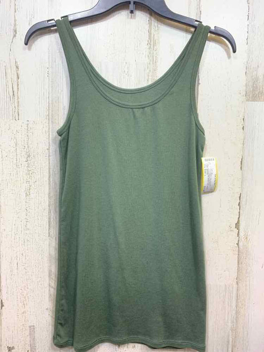 PRE-OWNED MERONA/SLEEVELESS JERSEY KNIT SCOOP NECK