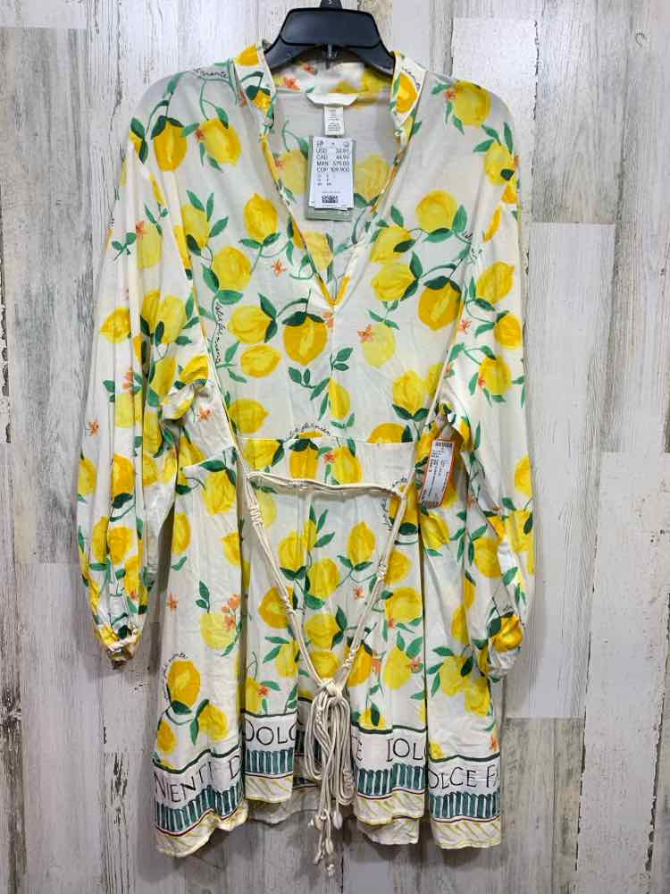 NWT H&M Size S LEMONS Dress