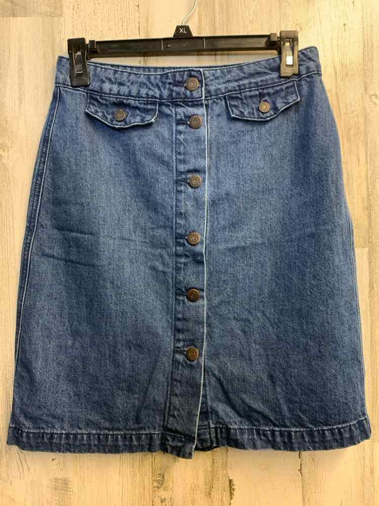 PRE-OWNED OLD NAVY Dresses and Skirts Size 4 Blue DENIM Skirt
