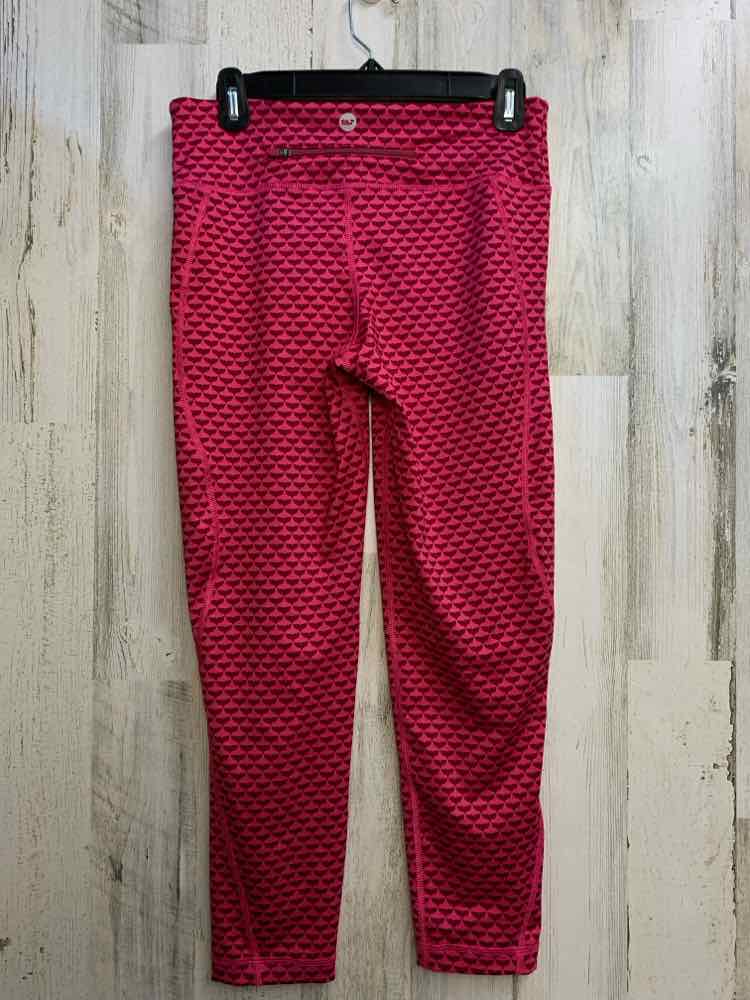 Size M VINEYARD VINES Activewear HT PINK WHALE TAIL LEGGINGS LEGGINGS