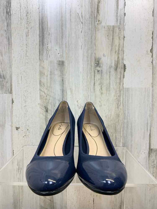 NWT LIFE STRIDE SHOES Shoe Size 10 Navy Shoes/PUMP STRETCH SIDE