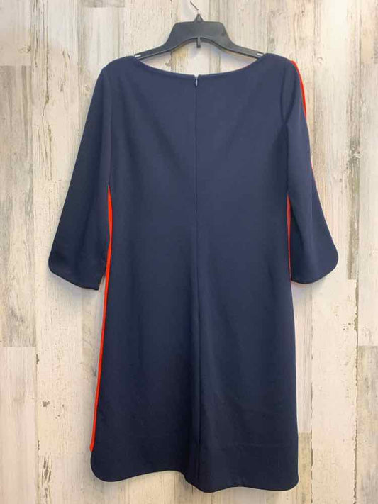 PRE-OWNED VINCE CAMUTO Dresses and Skirts Size M NAVY/RED/PINK Stripe Dress/LONG