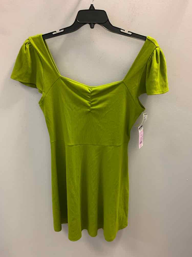 NWT WILD FABLE Dresses and Skirts Size XXL APPLE GREEN CAP SLEEVE Dress