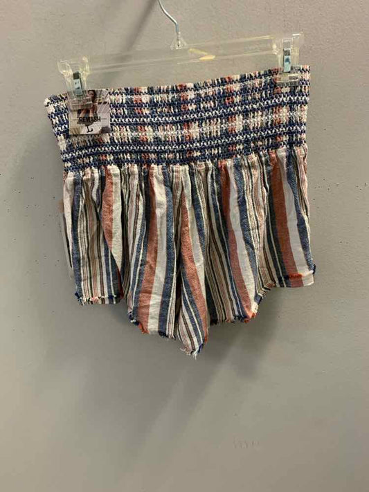 Size L REWASH BLU/WHITE Shorts