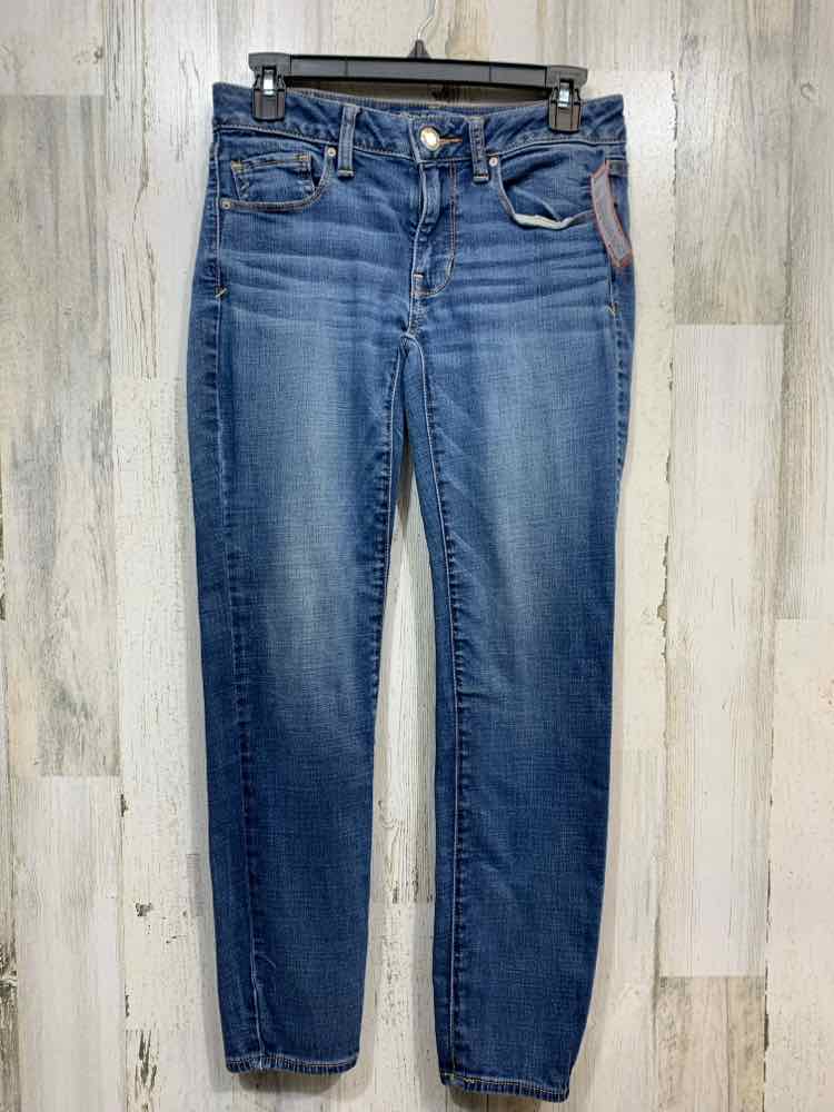 PRE-OWNED AMERICAN EAGLE/SUPER STRETCH SKINNY JEAN