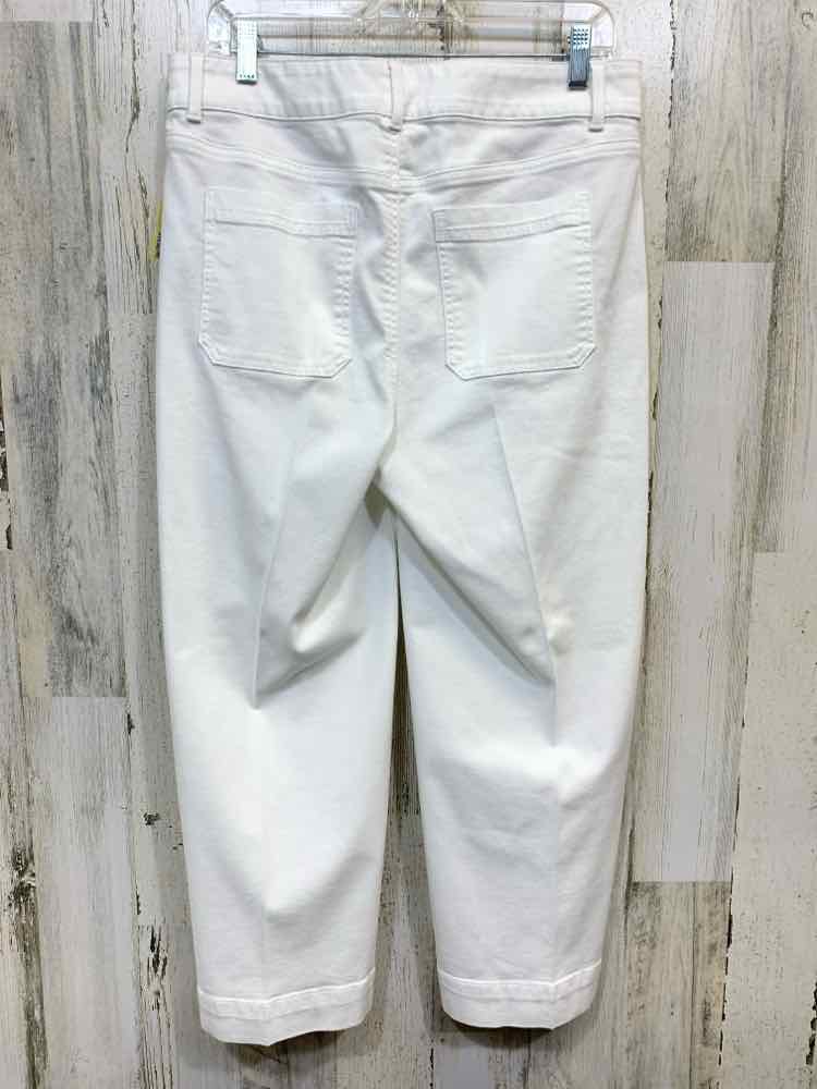 PRE-OWNED Size 12 TALBOTS BOTTOMS White Pants