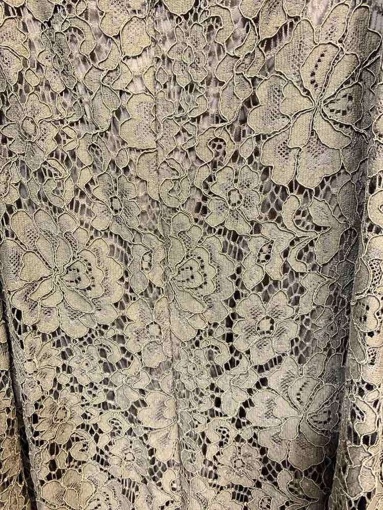 NWT GAP Dresses and Skirts Size L Olive Lace MIDI Dress/OLIVE LACE MIDI SLIP DRE