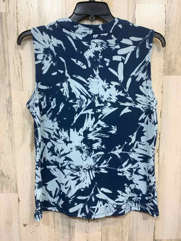 PRE-OWNED ALFANI/V-NECK TWIST-FRONT SLEEVELESS