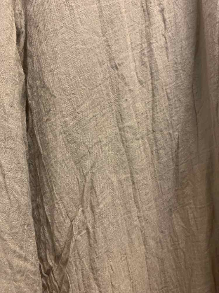 PRE-OWNED Size S/M BOTTOMS TAN/WHITE/BLACK WIDE LEG Pants/TAN WIDE LEG GAUCHO PA