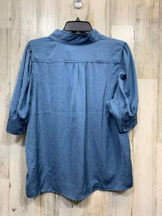 NWT CALVIN KLIEN Tops Size PXL Solid BUTTON DOWN Blouse