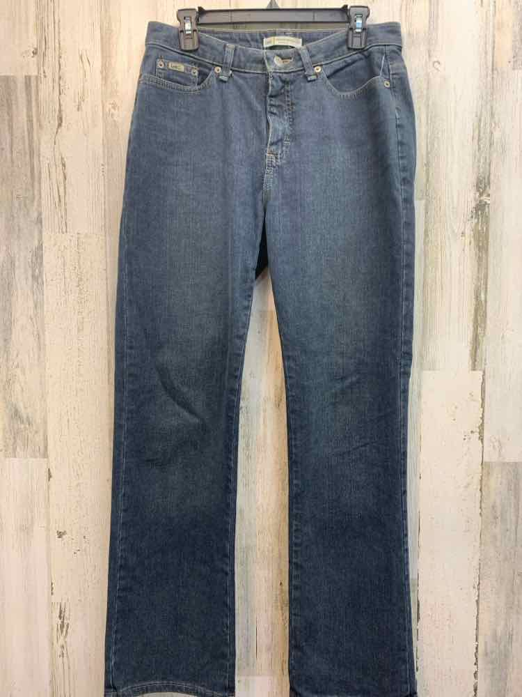 Size 10 LEE BOTTOMS DARK BLUE STRAIGHT Jeans