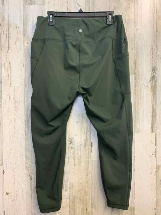 Size 2X YOGALICIOUS PLUS SIZES Olive LEGGINGS LEGGINGS