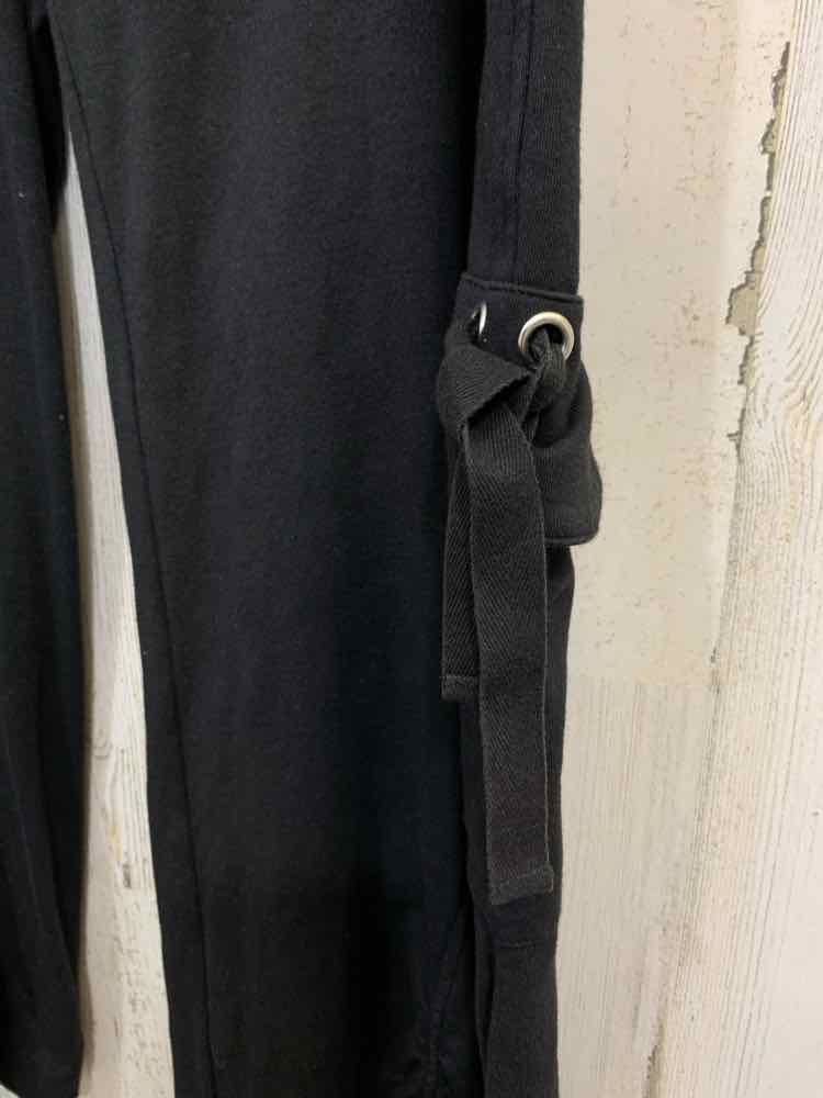 PRE-OWNED Size S NEON BUDDHA BOTTOMS Black COTTON & SPANDEX Solid CAPRI Pants/EL