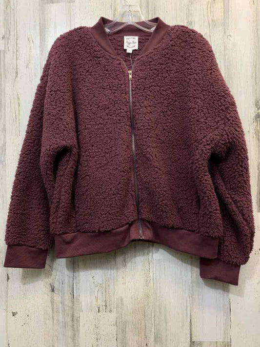 NWT HIPPIE ROSE JACKETS / COATS Size M Purple LONG SLEEVES Jacket