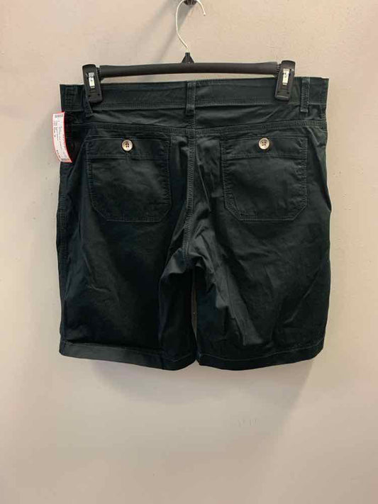 Size M LEE BOTTOMS Black BERMUDA Shorts