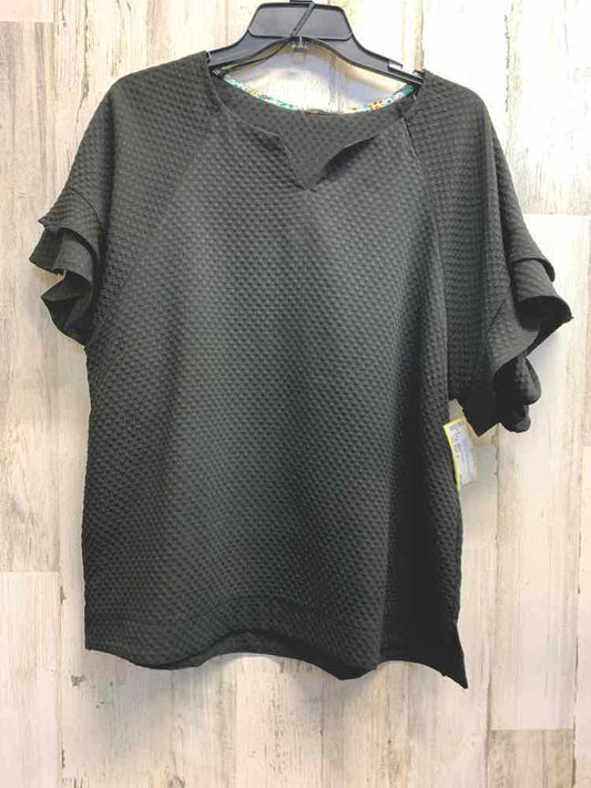 NWT UMGEE Tops Size S Black BELL SLEEVES Blouse