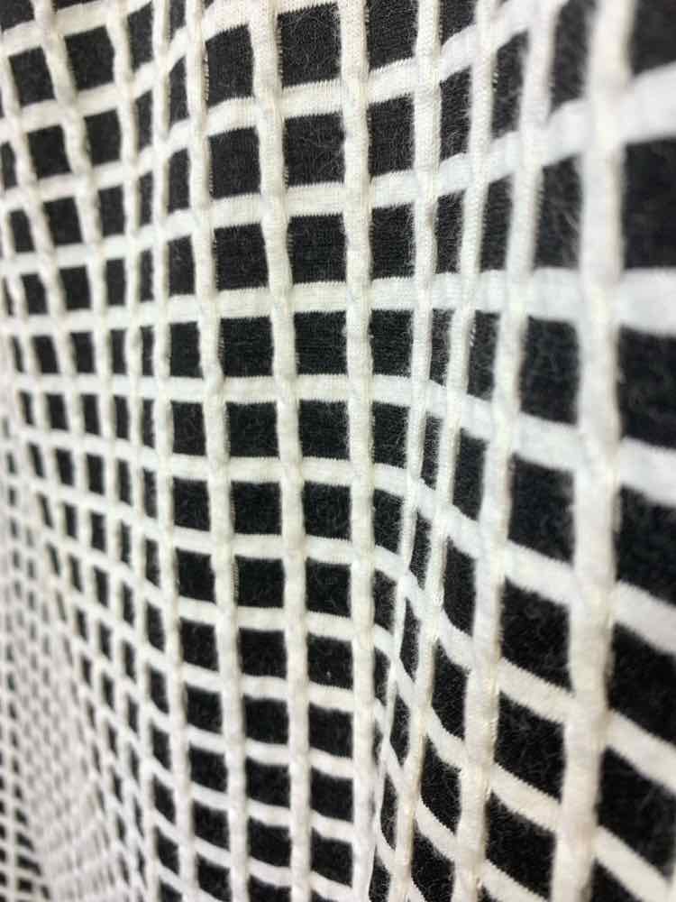 PRE-OWNED LIZ CLAIBORNE Size XL Dresses and Skirts BLK/WHT Checkered Dress