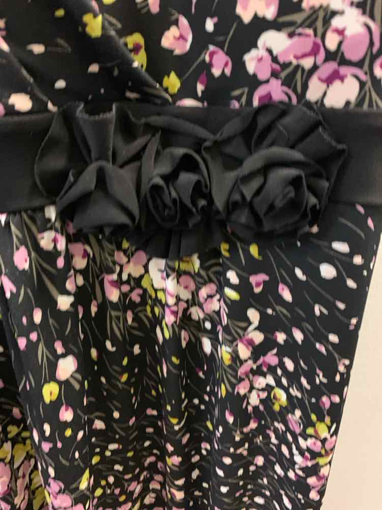 APT. 9 Dresses and Skirts Size XL BLK/PUR/WHT Floral Dress