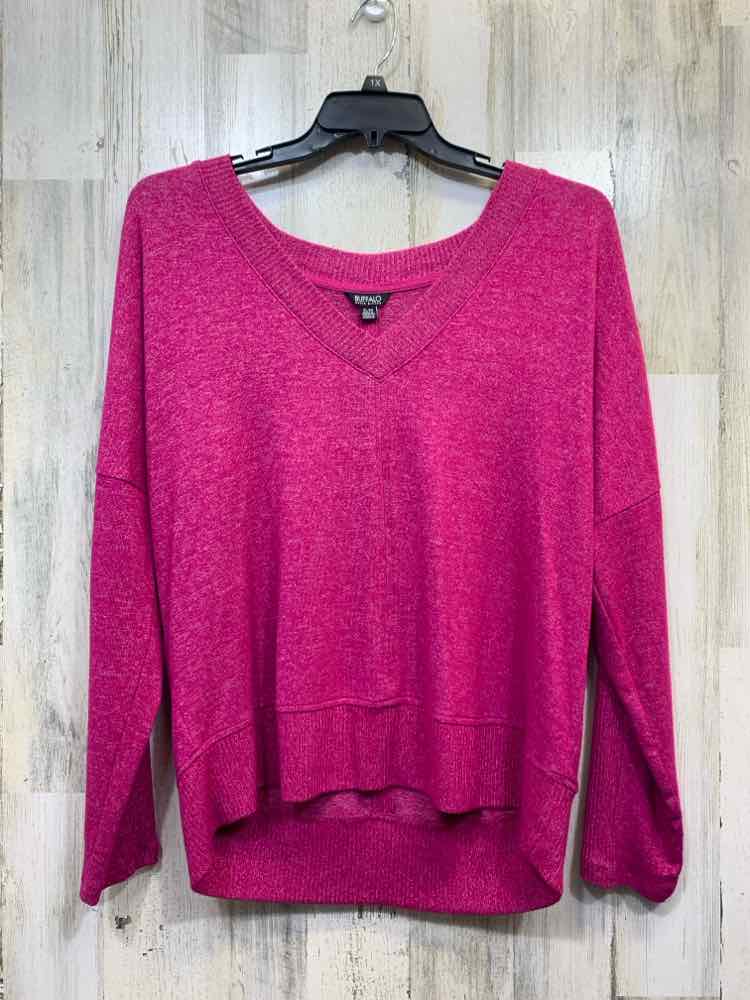 BUFFALO Tops Size XL FUCHSIA SWEATER Sweater