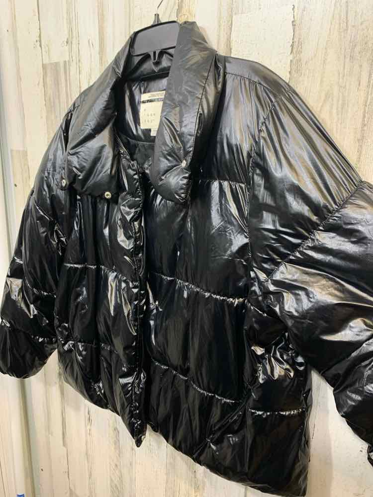 PRE-OWNED A NEW DAY Size XXL JACKETS / COATS Black LONG SLEEVE Jacket