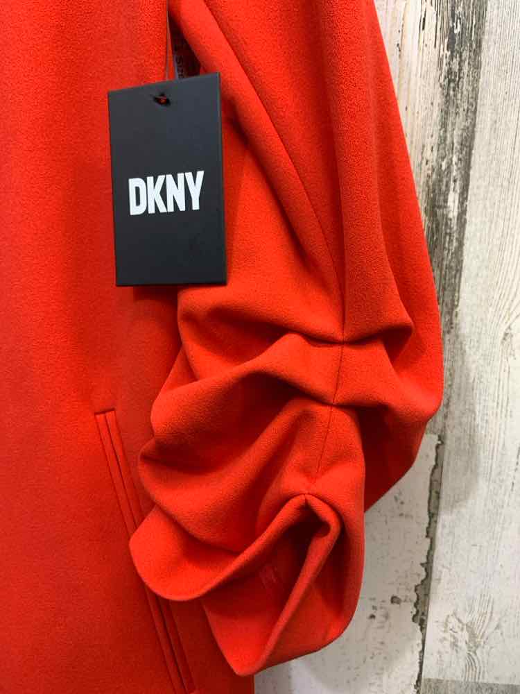 NWT DKNY Tops Size L Red LONG SLEEVES Blazer