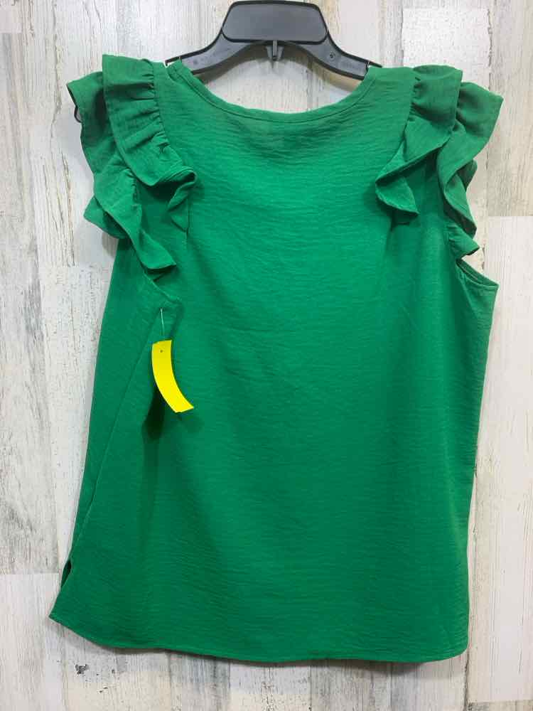 PRE-OWNED C'EST LAVIE/TIERED RUFFLE SLEEVE RELAXED FIT