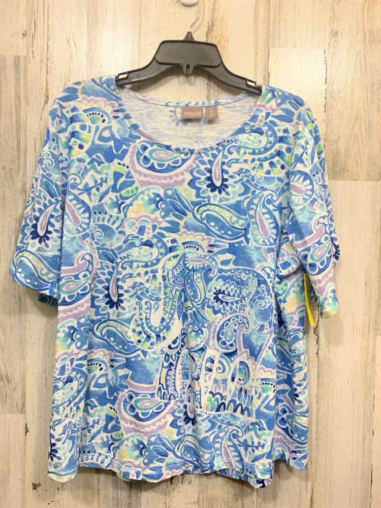 PRE-OWNED CHICO'S/ZENERGY COLLECTION SHORT SLEEVE