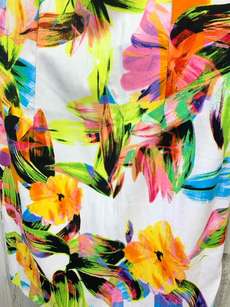 PRE-OWNED RONNI NICOLE Dresses and Skirts Size 16 Multi-Color TROPICAL Dress/TRO