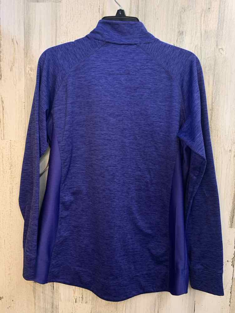 PRE-OWNED PEBBLE BEACH Activewear Size XL Blue LONG SLEEVES TOP/ZIP UP ACTIVE TO