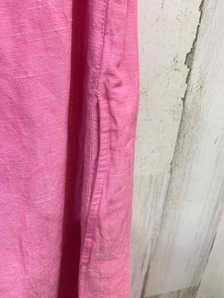 NWT TOMMY BAHAMA Dresses and Skirts Size L Pink Solid OFF THE SHOULDER Dress/PIN