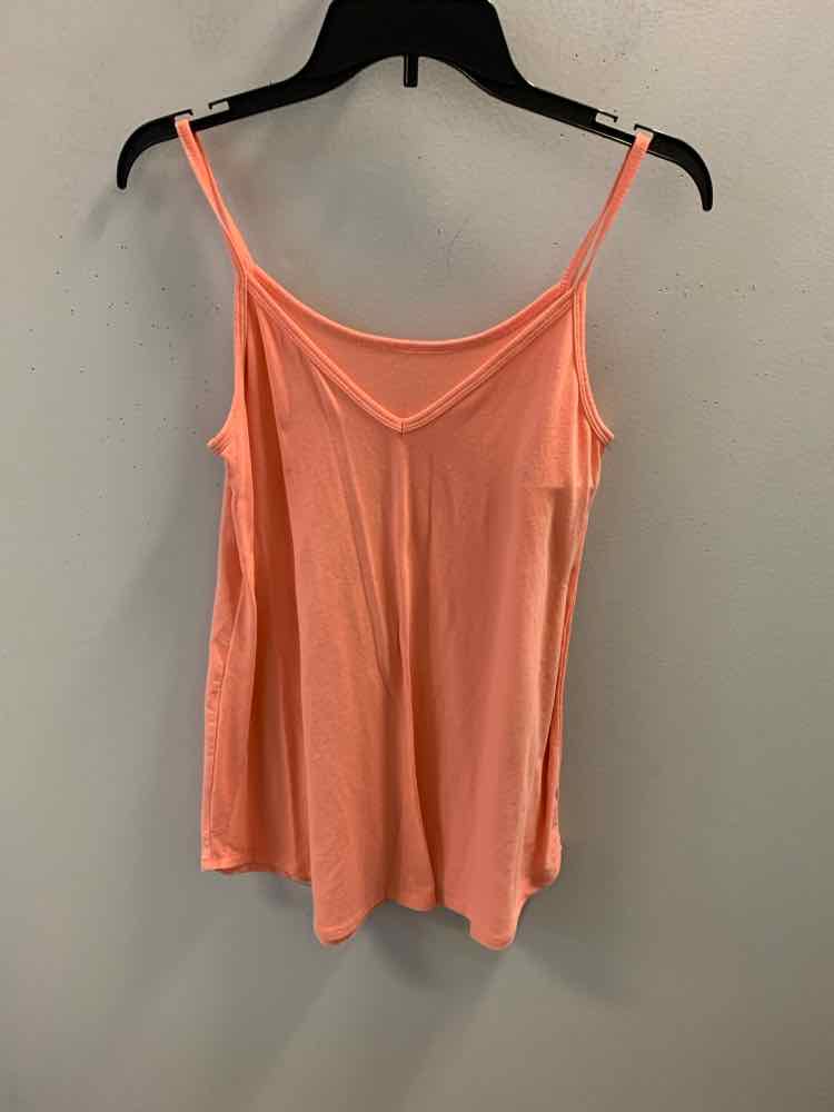 ZENANA Tops Size M Peach SPAGHETTI STRAP TOP