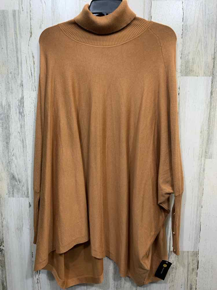 NWT JM COLLECTION Size XL Tops Camel LONG SLEEVES SWEATER